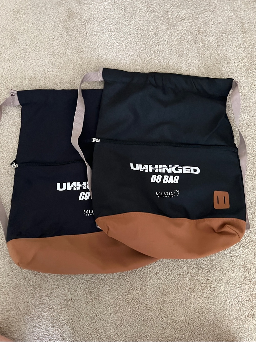 Backpack “Unhinged” Go Bag by Leed’s